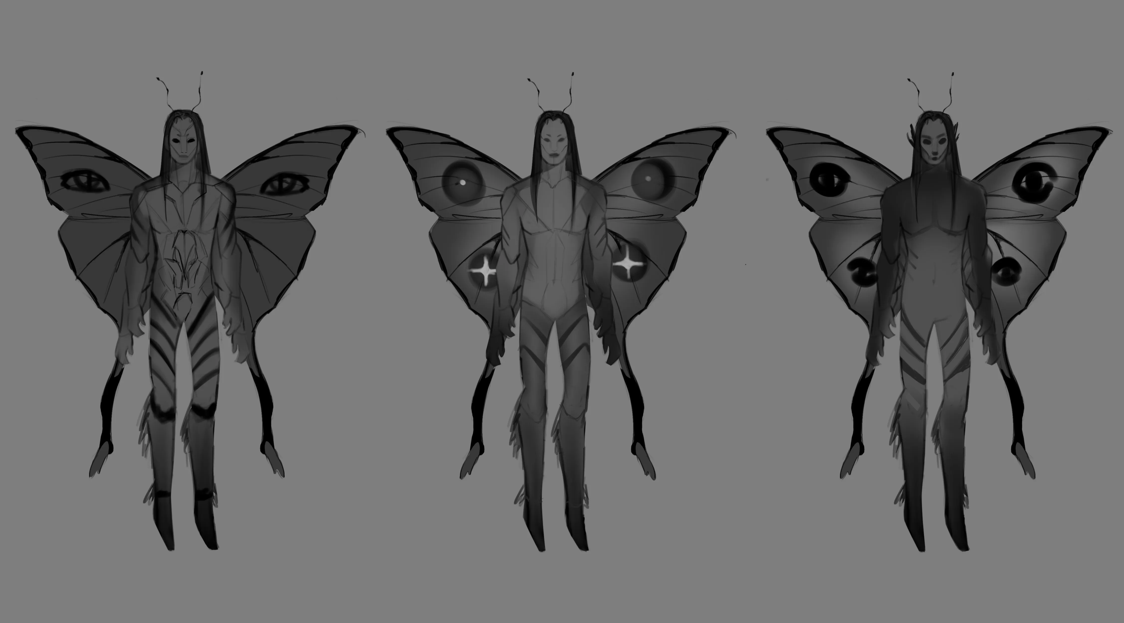 Demon concept art for You Deserve Love Too