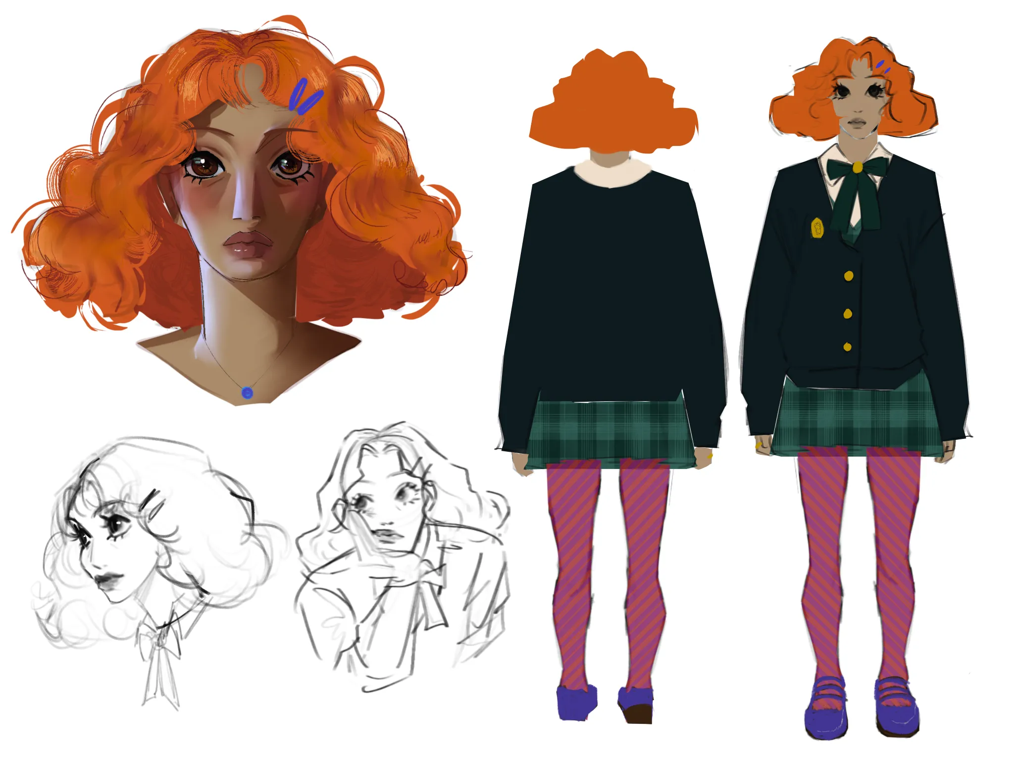 Character art of Wynona — How to Not Be a Witch