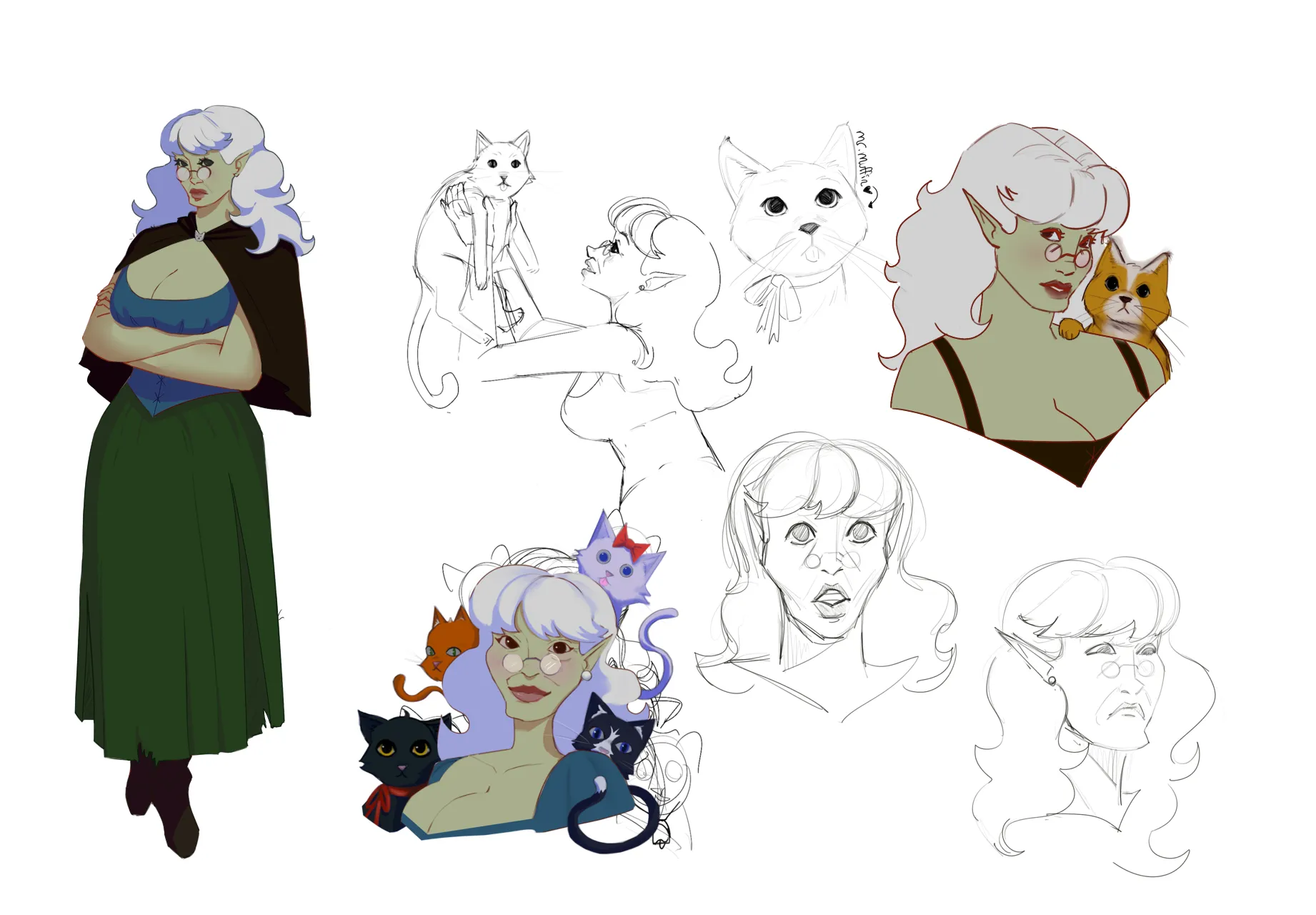 Character design by Zion Meiko, piece 12