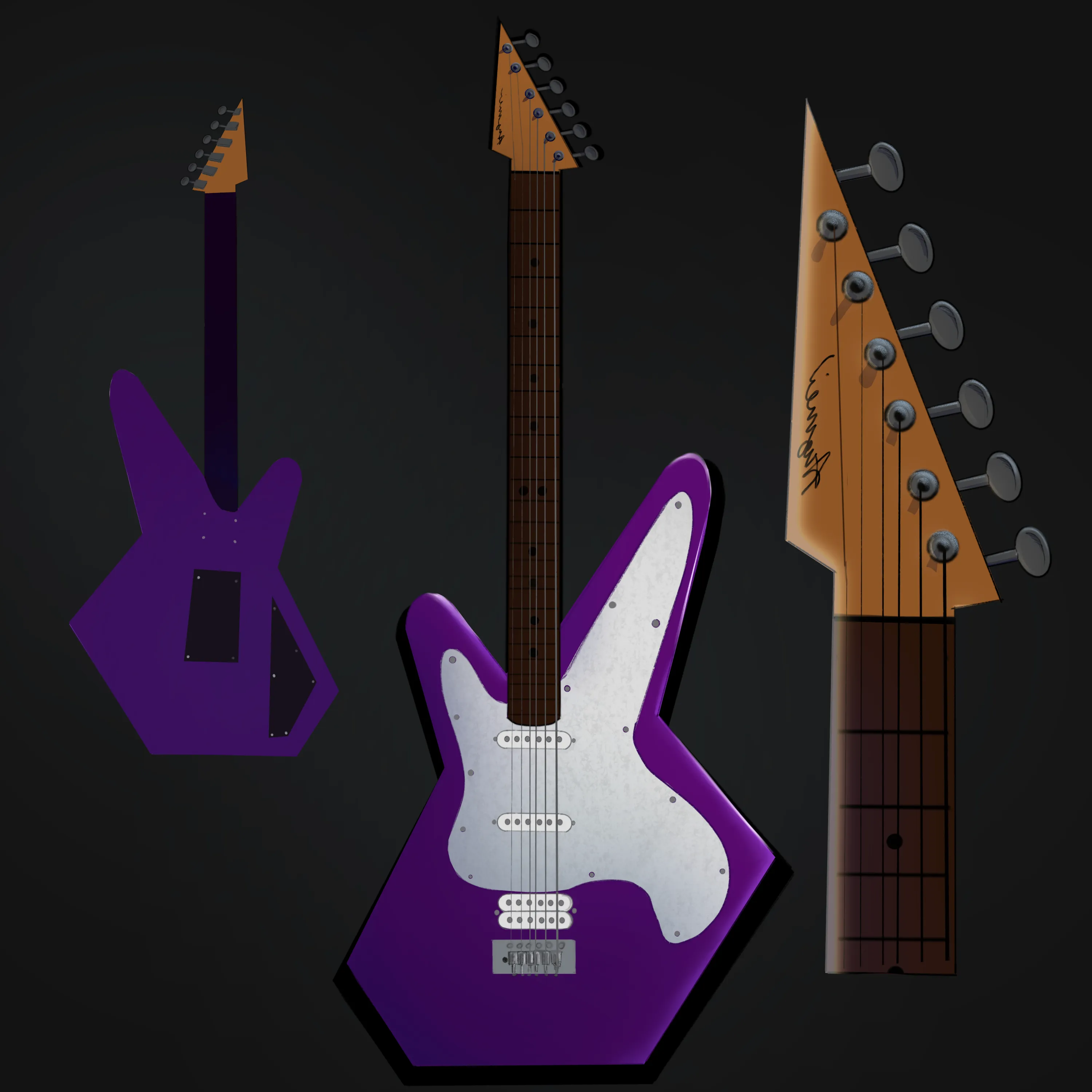 Guitar prop design